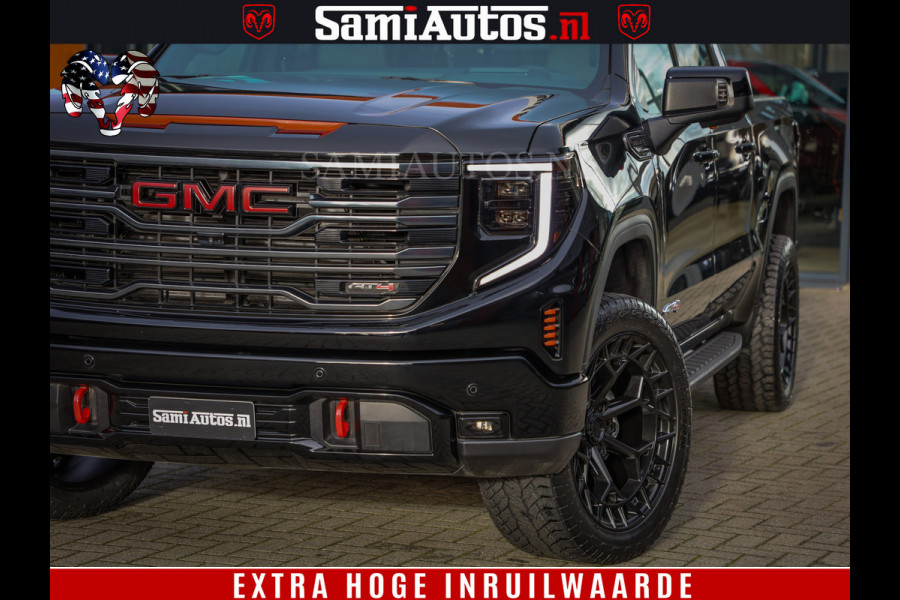 GMC Sierra AT4 6.2 V8 | VIRTUAL COCKPIT | BOM VOL | DC | RAM DEALER NEDERLAND | Dubbele Cabine met Royale 5 Zitplaatsen | BPM vrij | Nu Leverbaar uit Voorraad | Voorraad Nr 238940 |