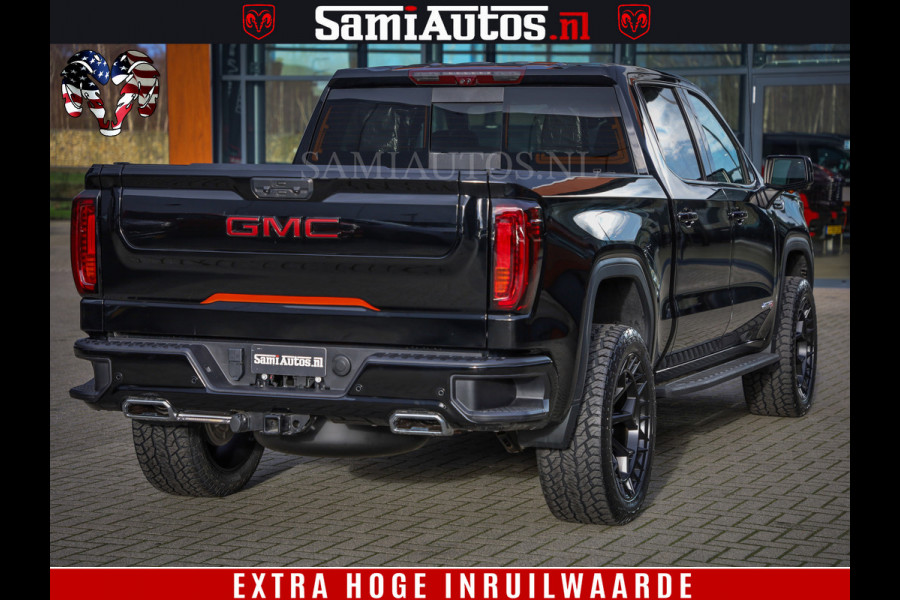 GMC Sierra AT4 6.2 V8 | VIRTUAL COCKPIT | BOM VOL | DC | RAM DEALER NEDERLAND | Dubbele Cabine met Royale 5 Zitplaatsen | BPM vrij | Nu Leverbaar uit Voorraad | Voorraad Nr 238940 |
