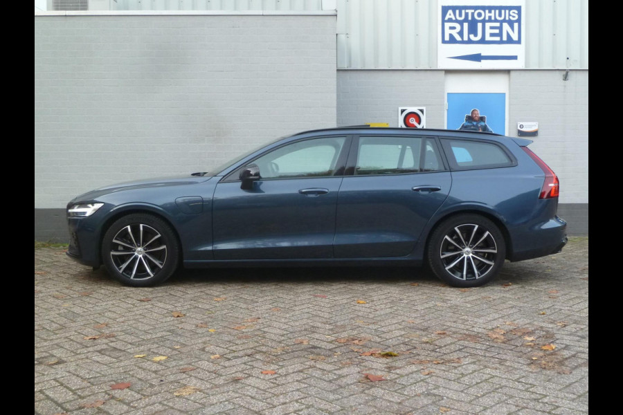Volvo V60 2.0 T6 Plug-in hybrid AWD Plus Dark|Panodak|Pilot-Assist|BLIS|Memory|Long-Range|Denim Blue