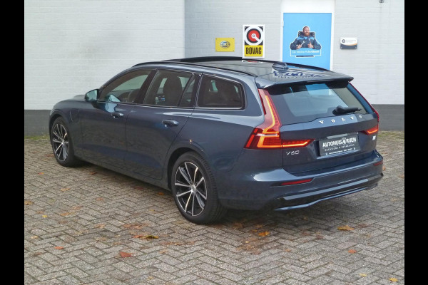 Volvo V60 2.0 T6 Plug-in hybrid AWD Plus Dark|Panodak|Pilot-Assist|BLIS|Memory|Long-Range|Denim Blue