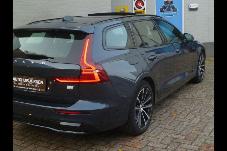 Volvo V60 2.0 T6 Plug-in hybrid AWD Plus Dark|Panodak|Pilot-Assist|BLIS|Memory|Long-Range|Denim Blue