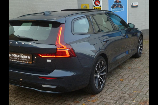 Volvo V60 2.0 T6 Plug-in hybrid AWD Plus Dark|Panodak|Pilot-Assist|BLIS|Memory|Long-Range|Denim Blue