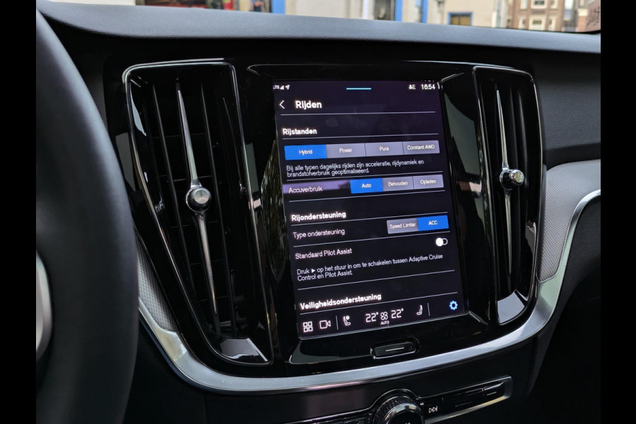 Volvo V60 2.0 T6 Plug-in hybrid AWD Plus Dark|Panodak|Pilot-Assist|BLIS|Memory|Long-Range|Denim Blue