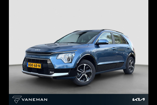 Kia Niro 1.6 GDi Hybrid DynamicLine Climate Control | Automaat | Adapt. Cruise | Navi | Carplay/Android Auto | Half-Leder | Camera | Navi |