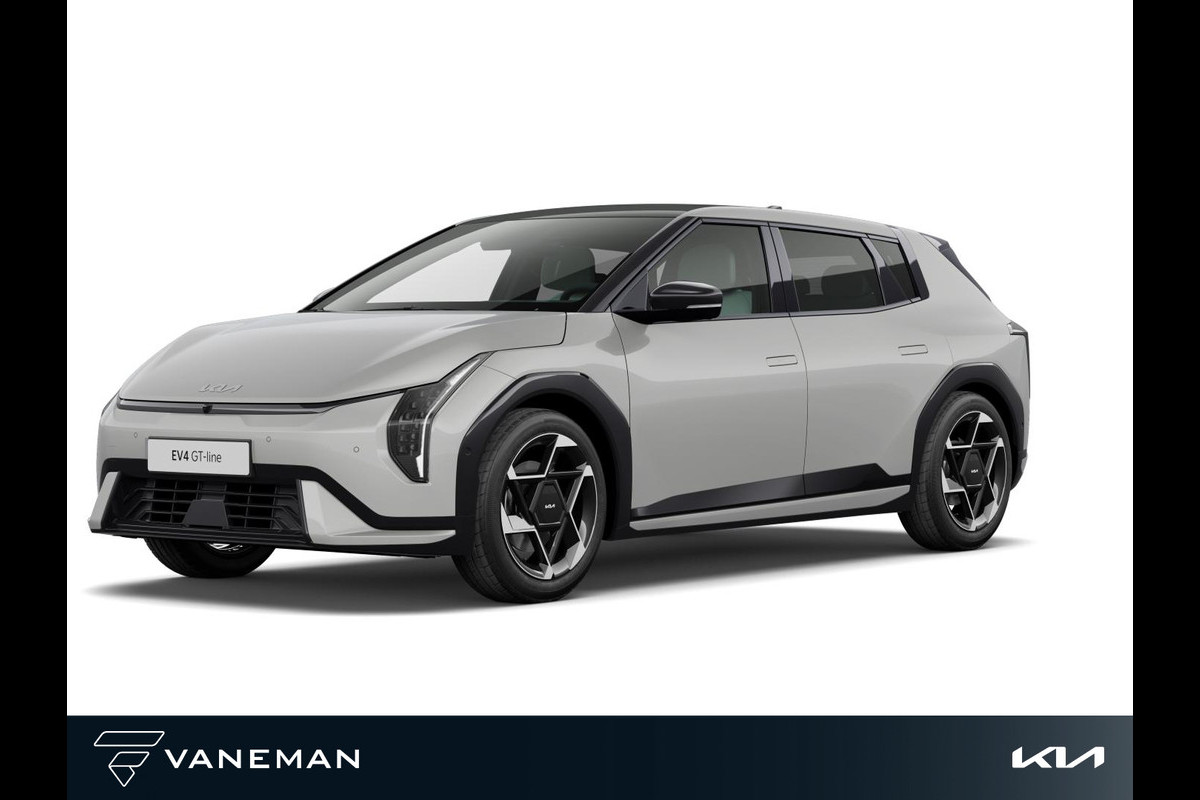 Kia EV4 GT-Line 81.4 kWh | Cruise control adaptief met Stop&Go en stuurhulp | Tijdelijk gratis Metallic Lak t.w.v. € 895,- | Zelf samenstellen
