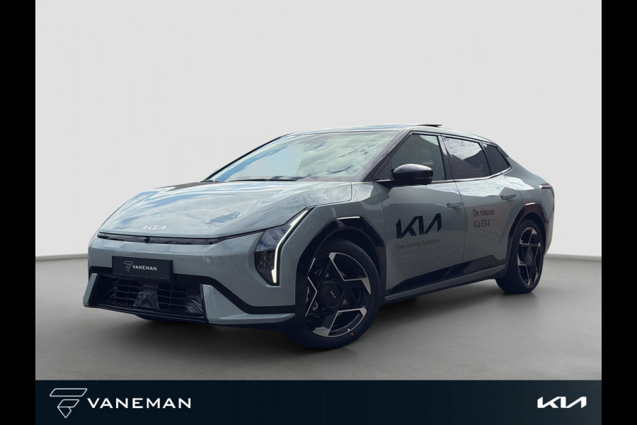 Kia EV4 Fastback GT-PlusLine 81.4 kWh Dodehoekcamera | Stoelventilatie | Pano | 360 Camera | HUD |
