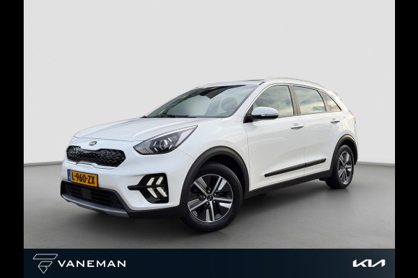Kia Niro 1.6 GDi Hybrid DynamicLine Style Pack Automaat | Navi | Camera | Schuif/kantel dak | Cruise | Apple Carplay & Android Auto | H-Leder | Sensoren |
