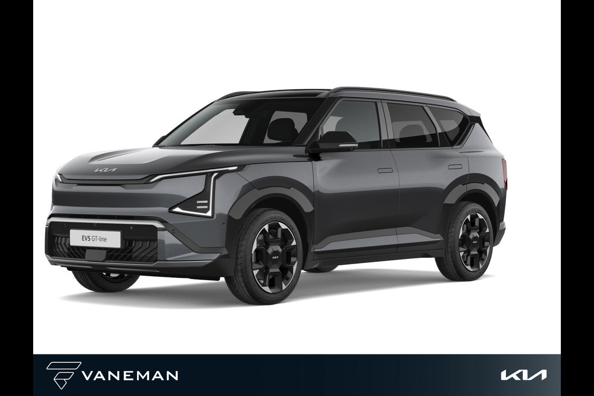 Kia EV5 GT-Line Business Edition 81.4 kWh | Luxe kunstlederen bekleding | Tijdelijk gratis Metallic Lak t.w.v. € 895,- | Zelf samenstellen
