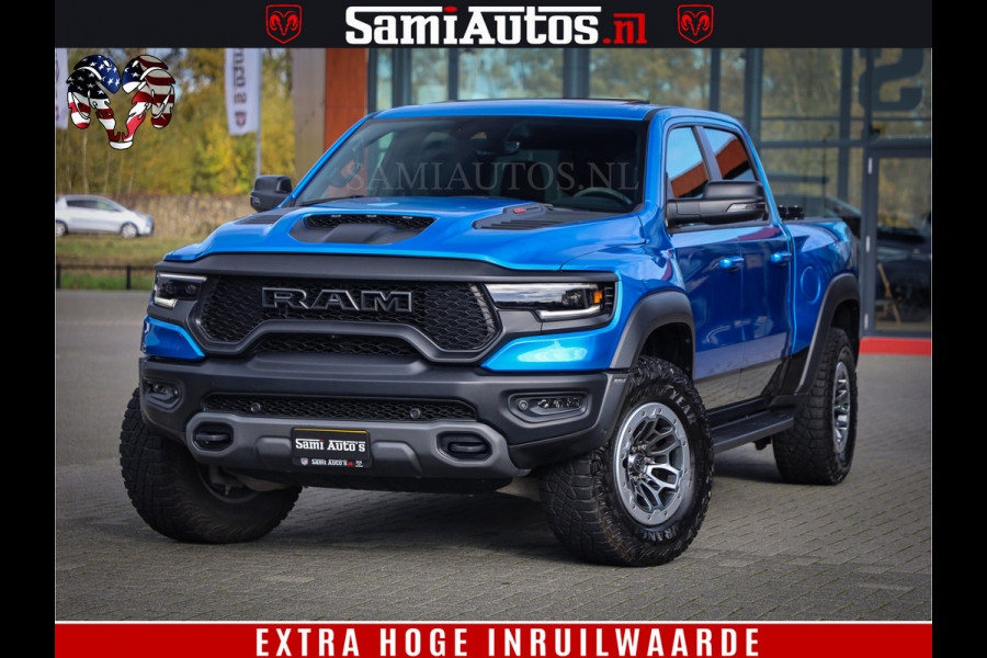 Dodge Ram 1500 TRX HELLCAT 6.2 V8 712 PK | HYDRO BLUE | 38744 KM | NIEUW STAAT | CREW CAB | DUBBELE CABINE DC | LPG | MEGA DIK |