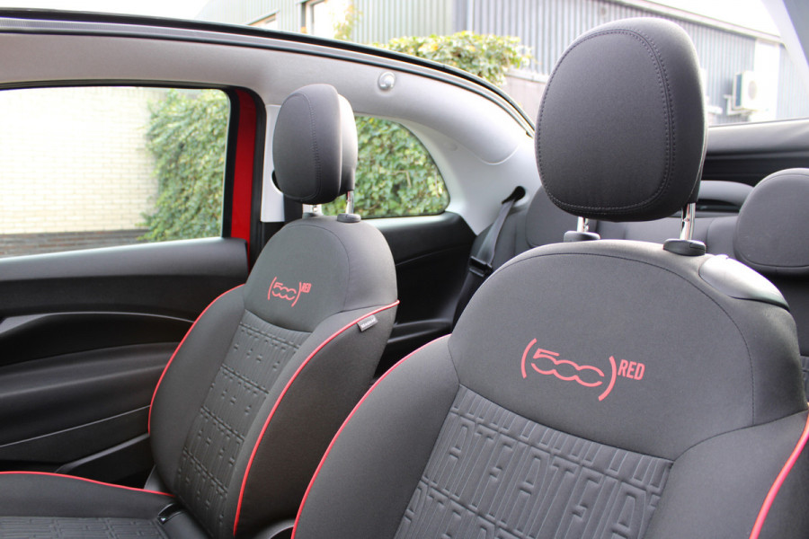 Fiat 500 RED 42 kWh | Navigatie | Winterpack | Red edition Actieweken 1 t/m 15 november!
