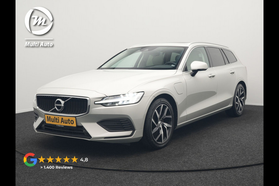 Volvo V60 T6 Twin Engine AWD Momentum Pro Plug In Hybrid 340pk Dealer O.H PHEV | Panodak | Adaptive Cruise | Camera | Apple Carplay | Sportstoelen Verwarmd | Virtual | Blis |