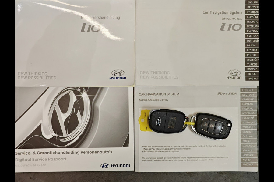 Hyundai i10 1.0i i-Premium navi | stoelverwarming clima | stuurverwarming