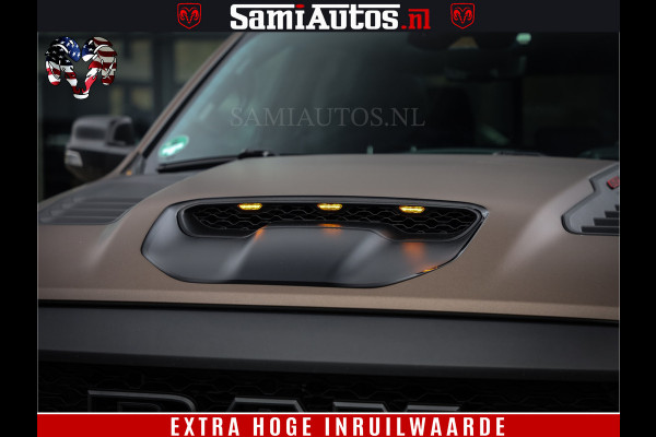 Dodge Ram 1500 TRX HELLCAT 712 PK 6.2 V8 | MEGA DIK | BOM VOL | BLACK ON BLACK | CREW CAB DUBBELE CABINE DC | 5 PERSOONS GRIJS KENTEKEN |