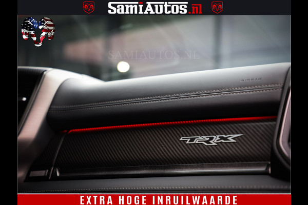 Dodge Ram 1500 TRX HELLCAT 712 PK 6.2 V8 | MEGA DIK | BOM VOL | BLACK ON BLACK | CREW CAB DUBBELE CABINE DC | 5 PERSOONS GRIJS KENTEKEN |