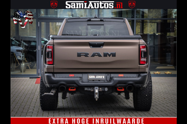 Dodge Ram 1500 TRX HELLCAT 712 PK 6.2 V8 | MEGA DIK | BOM VOL | BLACK ON BLACK | CREW CAB DUBBELE CABINE DC | 5 PERSOONS GRIJS KENTEKEN |