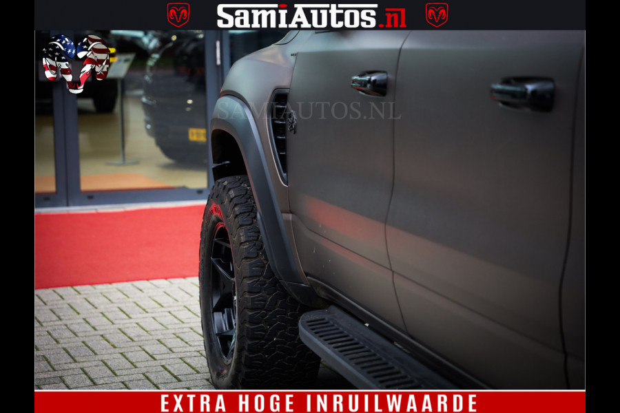 Dodge Ram 1500 TRX HELLCAT 712 PK 6.2 V8 | MEGA DIK | BOM VOL | BLACK ON BLACK | CREW CAB DUBBELE CABINE DC | 5 PERSOONS GRIJS KENTEKEN |