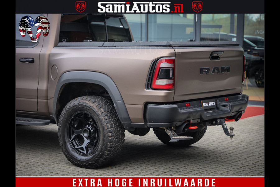 Dodge Ram 1500 TRX HELLCAT 712 PK 6.2 V8 | MEGA DIK | BOM VOL | BLACK ON BLACK | CREW CAB DUBBELE CABINE DC | 5 PERSOONS GRIJS KENTEKEN |