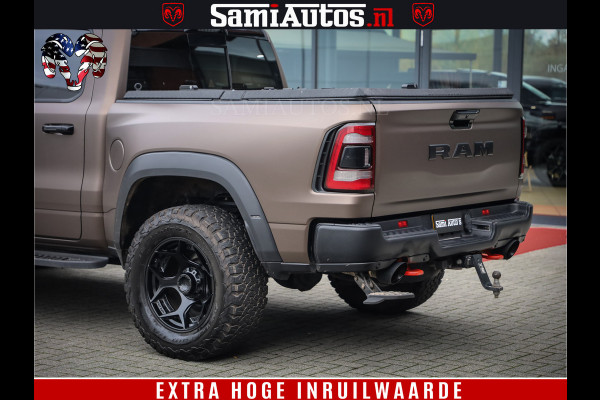 Dodge Ram 1500 TRX HELLCAT 712 PK 6.2 V8 | MEGA DIK | BOM VOL | BLACK ON BLACK | CREW CAB DUBBELE CABINE DC | 5 PERSOONS GRIJS KENTEKEN |