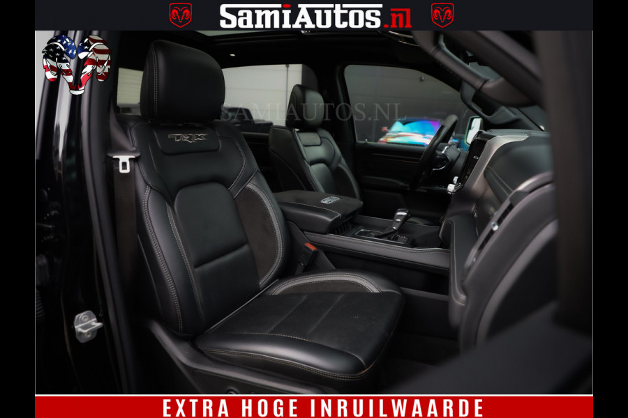 Dodge Ram 1500 TRX HELLCAT 712 PK 6.2 V8 | MEGA DIK | BOM VOL | BLACK ON BLACK | CREW CAB DUBBELE CABINE DC | 5 PERSOONS GRIJS KENTEKEN |