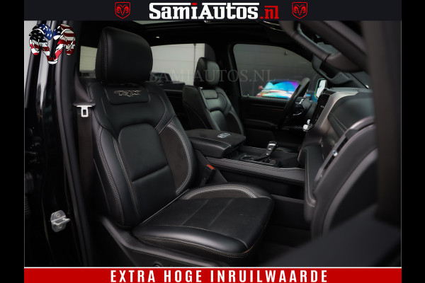 Dodge Ram 1500 TRX HELLCAT 712 PK 6.2 V8 | MEGA DIK | BOM VOL | BLACK ON BLACK | CREW CAB DUBBELE CABINE DC | 5 PERSOONS GRIJS KENTEKEN |