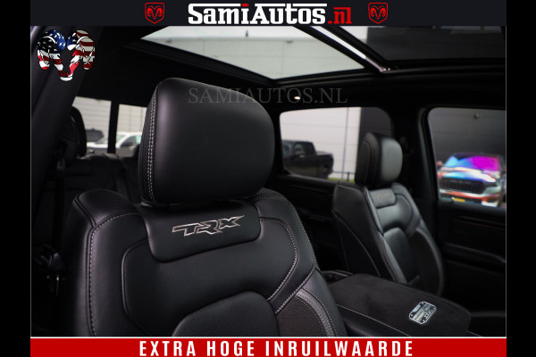 Dodge Ram 1500 TRX HELLCAT 712 PK 6.2 V8 | MEGA DIK | BOM VOL | BLACK ON BLACK | CREW CAB DUBBELE CABINE DC | 5 PERSOONS GRIJS KENTEKEN |