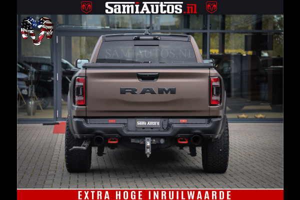 Dodge Ram 1500 TRX HELLCAT 712 PK 6.2 V8 | MEGA DIK | BOM VOL | BLACK ON BLACK | CREW CAB DUBBELE CABINE DC | 5 PERSOONS GRIJS KENTEKEN |