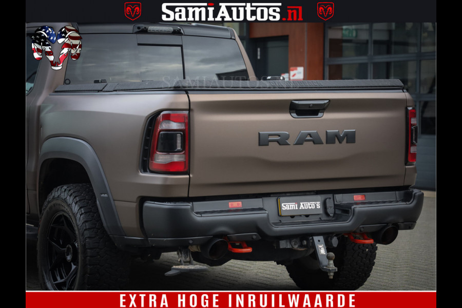 Dodge Ram 1500 TRX HELLCAT 712 PK 6.2 V8 | MEGA DIK | BOM VOL | BLACK ON BLACK | CREW CAB DUBBELE CABINE DC | 5 PERSOONS GRIJS KENTEKEN |