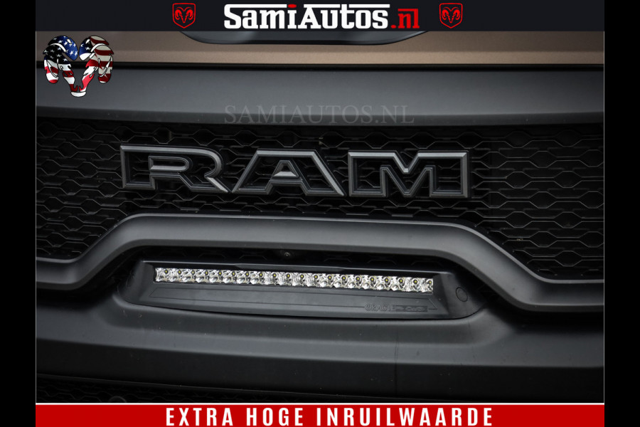 Dodge Ram 1500 TRX HELLCAT 712 PK 6.2 V8 | MEGA DIK | BOM VOL | BLACK ON BLACK | CREW CAB DUBBELE CABINE DC | 5 PERSOONS GRIJS KENTEKEN |
