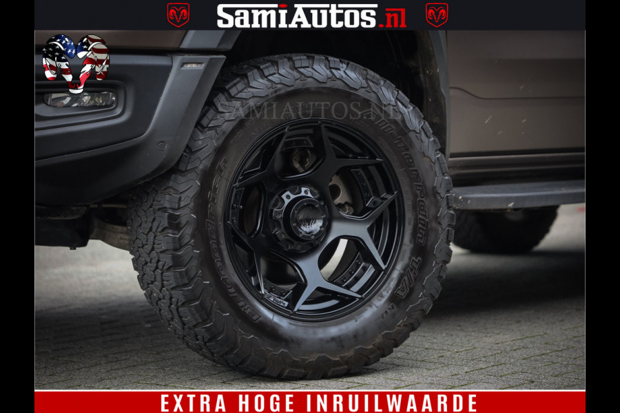 Dodge Ram 1500 TRX HELLCAT 712 PK 6.2 V8 | MEGA DIK | BOM VOL | BLACK ON BLACK | CREW CAB DUBBELE CABINE DC | 5 PERSOONS GRIJS KENTEKEN |