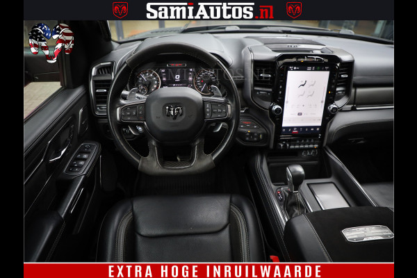 Dodge Ram 1500 TRX HELLCAT 712 PK 6.2 V8 | MEGA DIK | BOM VOL | BLACK ON BLACK | CREW CAB DUBBELE CABINE DC | 5 PERSOONS GRIJS KENTEKEN |