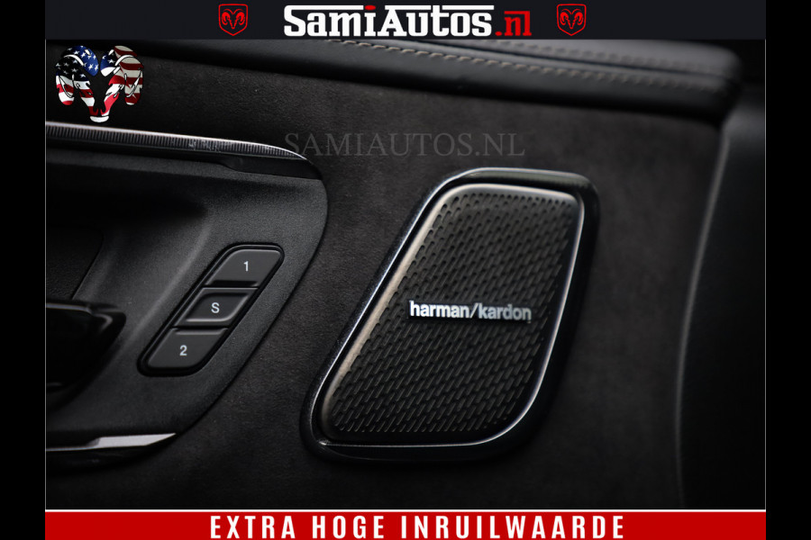 Dodge Ram 1500 TRX HELLCAT 712 PK 6.2 V8 | MEGA DIK | BOM VOL | BLACK ON BLACK | CREW CAB DUBBELE CABINE DC | 5 PERSOONS GRIJS KENTEKEN |