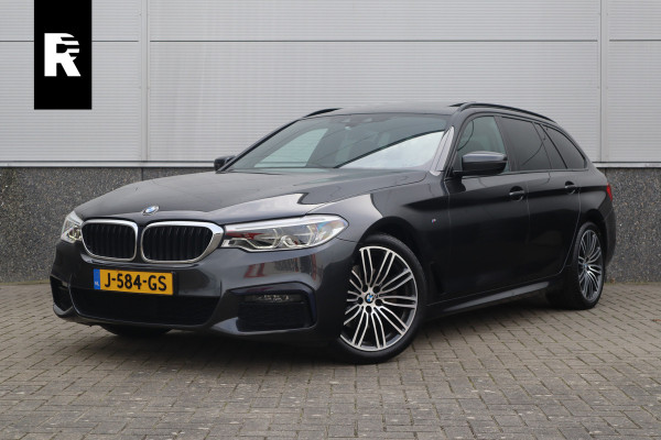 BMW 5 Serie Touring 520i High Executive M-Sport Leder dashboard / Pano / Individual / Camera / 19inch