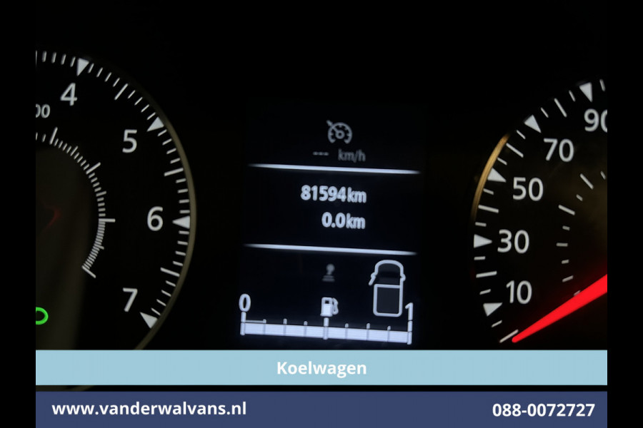 Renault Master 2.3 dCi 136pk L2H2 Koelwagen Thermoking V-300 MAX Vriezen -20°C tot verwarmen + 20°C Dag + Nacht Euro6 Airco | Navigatie Camera, 2500kg Trekhaak, Cruisecontrol, LED, Parkeersensoren, Bijrijdersbank