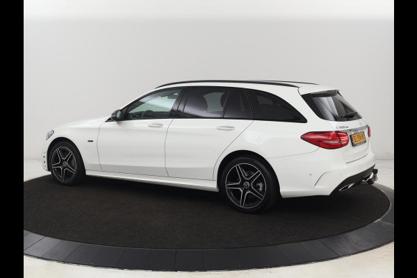 Mercedes-Benz C-Klasse 300de AMG Night | Adaptive cruise | 360 Camera | Leder | Burmester Surround | Trekhaak | Carplay | Stoelverwarming | Memory | Navigatie | Digital Cockpit | PHEV | Plug In