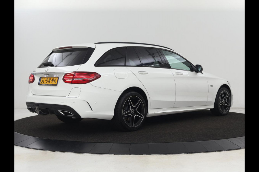 Mercedes-Benz C-Klasse 300de AMG Night | Adaptive cruise | 360 Camera | Leder | Burmester Surround | Trekhaak | Carplay | Stoelverwarming | Memory | Navigatie | Digital Cockpit | PHEV | Plug In