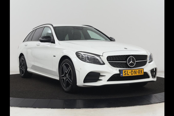 Mercedes-Benz C-Klasse 300de AMG Night | Adaptive cruise | 360 Camera | Leder | Burmester Surround | Trekhaak | Carplay | Stoelverwarming | Memory | Navigatie | Digital Cockpit | PHEV | Plug In