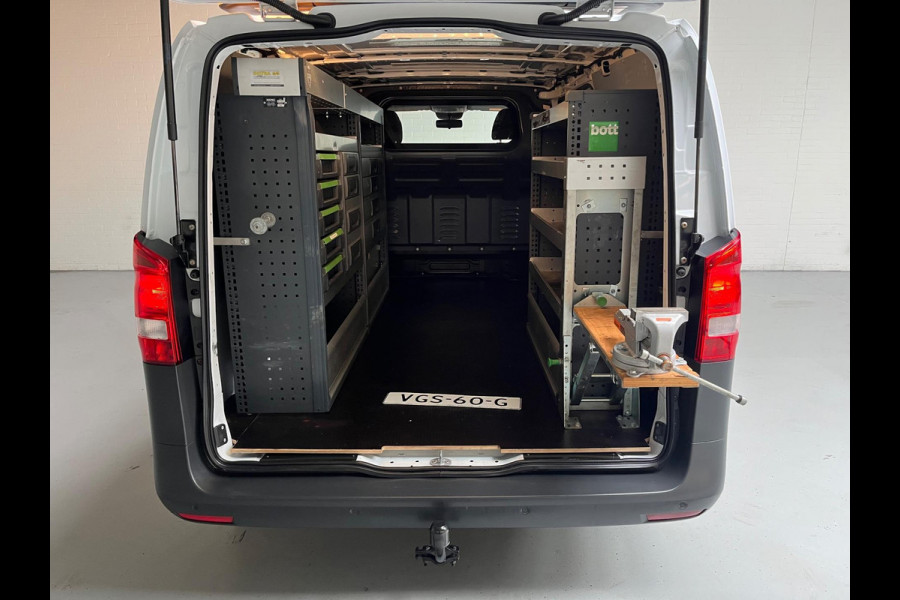 Mercedes-Benz Vito Servicewagen 116 CDI 163pk euro6 LANG L2H1 BOTT inrichting Victron V230 Trekhaak Rijklaarprijs!