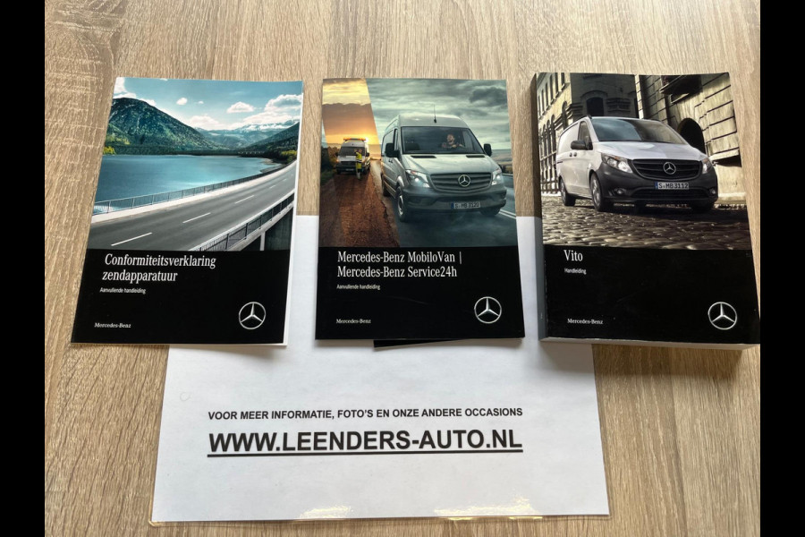 Mercedes-Benz Vito Servicewagen 116 CDI 163pk euro6 LANG L2H1 BOTT inrichting Victron V230 Trekhaak Rijklaarprijs!