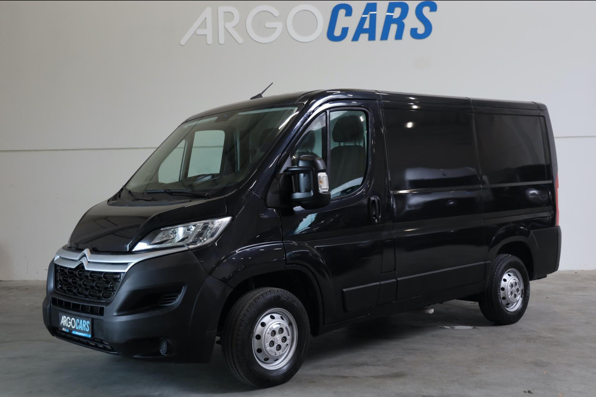 Citroën Jumper 2.2 BlueHDi ZWART 120PK BJ 2024 L2/H1 TREKHAAK AIRCO CAMERA CRUISE CONTROL LEASE V/A €99,- p.m. INRUIL MOGELIJK