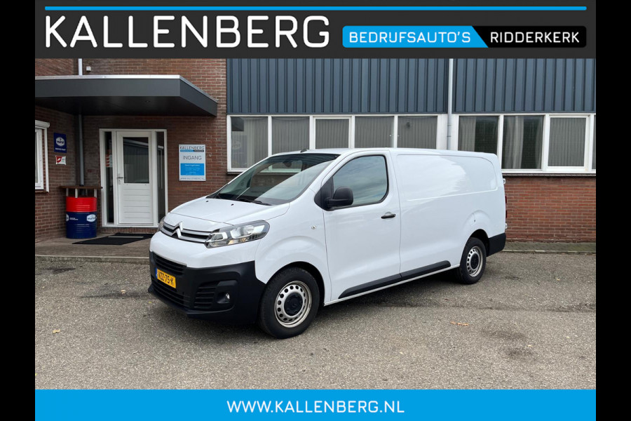 Citroën Jumpy 1.5 BlueHDI 100PK L3 / Rijklaar / Camera / Navi / 3 zits / App connect