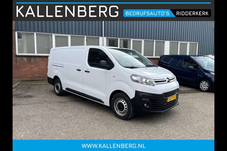 Citroën Jumpy 1.5 BlueHDI 100PK L3 / Rijklaar / Camera / Navi / 3 zits / App connect
