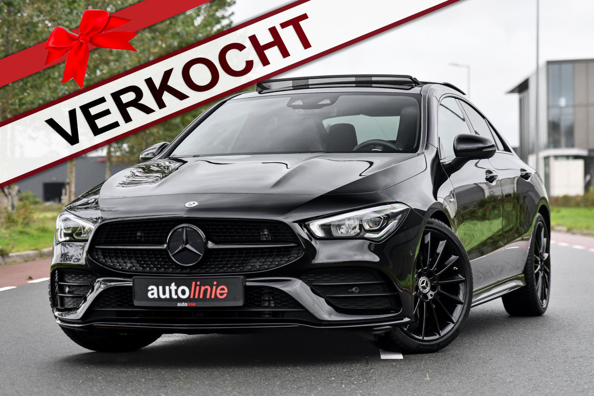 Mercedes-Benz CLA-Klasse 200 AMG Edition 1. Pano, Burm, Camera, Sfeer, CarPlay!