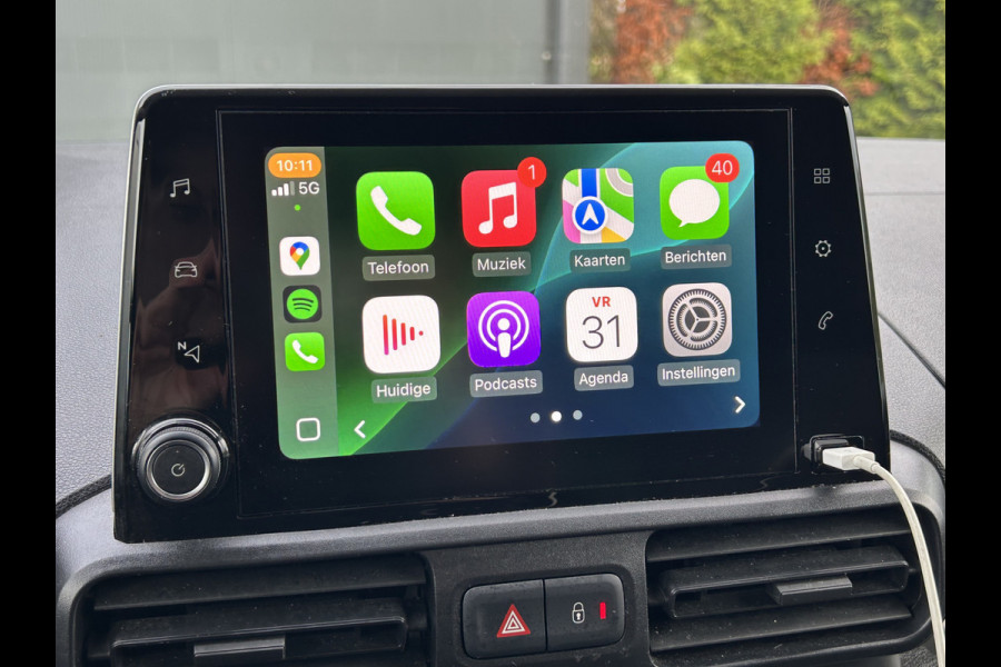 Opel Combo 1.5D 102 PK / L2H1 / 22.719 KM !! / 1e EIG. / INRICHTING / AIRCO / CRUISE / NAVI / APPLE CARPLAY / PDC