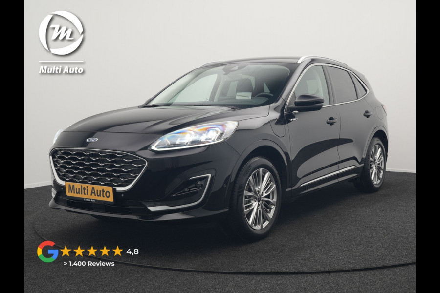 Ford Kuga 2.5 Vignale Plug In Hybrid 225pk Dealer O.H. PHEV | Trekhaak Afneembaar | Head Up | 360 Camera | Adaptive Cruise | Lederen Sportstoelen Memory & Verwarmd | Bang&Olufsen | Stuur Verwarmd | Apple Carplay | Blis | Keyless | Navigatie | DAB