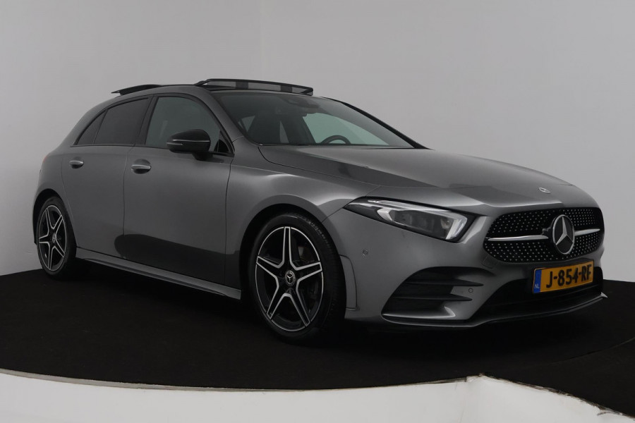 Mercedes-Benz A-Klasse 180 Business Solution AMG (PANORAMADAK, SFEERVERLICHTING, STOELVERWARMING, ELEKTR STOELEN, SENSOREN)