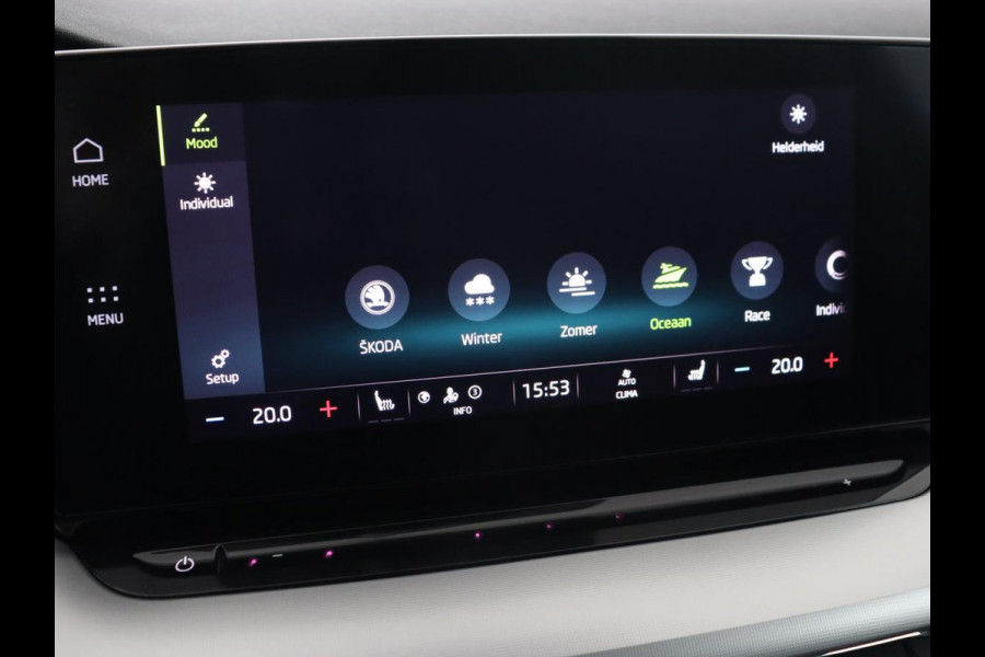 Škoda Octavia 1.5 e-TSI Business Edition | Head-Up | Stoelverwarming | Camera | Side Assist | Memory | Carplay | Navigatie | Digital Cockpit | Climate control | Cruise control | Getint glas