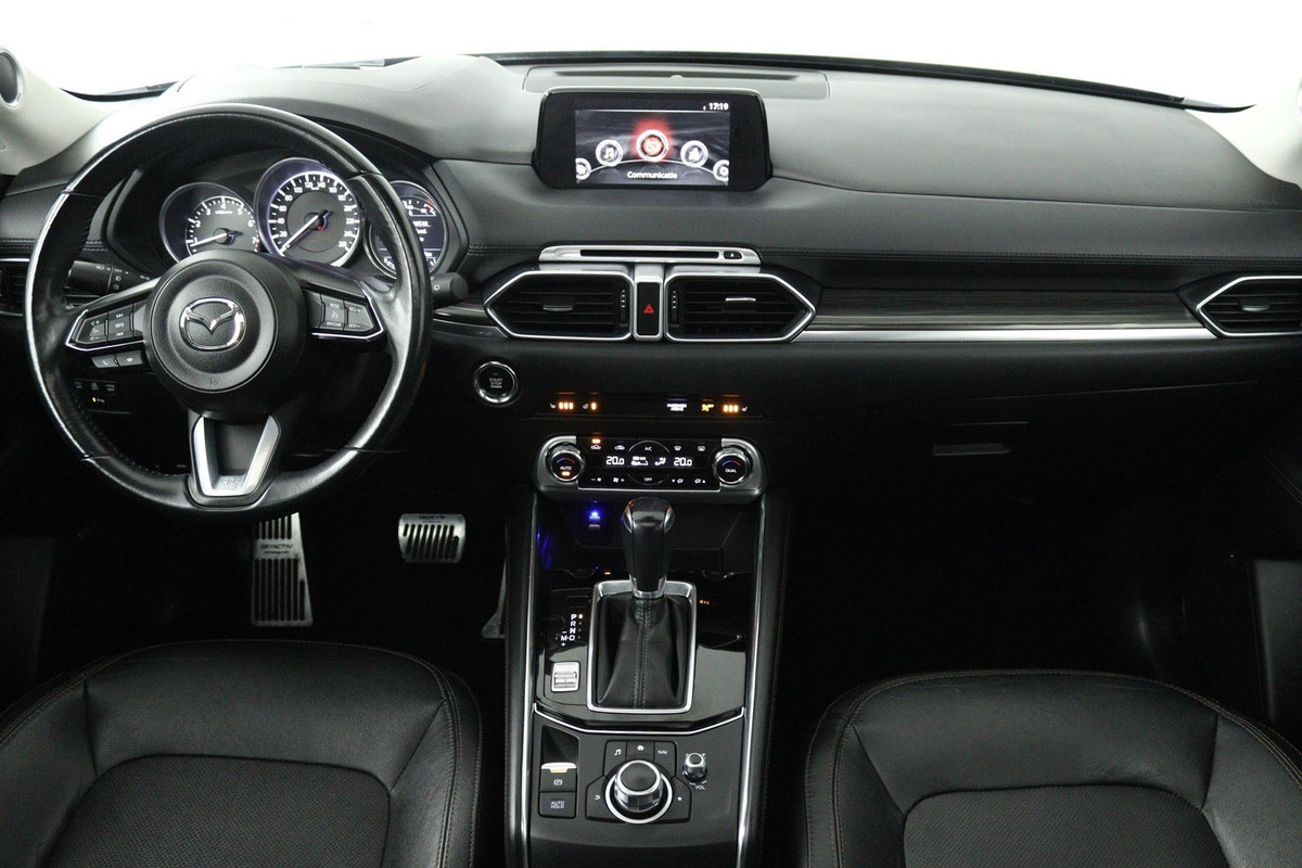 Mazda CX-5 2.0 SkyActiv-G 160 GT-M 4WD (PANORAMADAK, TREKHAAK, STOEL/STUUR VERWARMING, CAMERA, ELEKTR STOELEN, SENSOREN) Mazda CX-5 2.0 SkyActiv-G 160 GT-M 4WD (PANORAMADAK, TREKHAAK, STOEL/STUUR VERWARMING, CAMERA, ELEKTR STOELEN, SENSOREN)