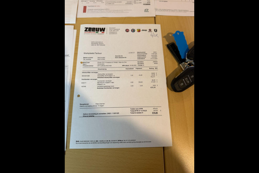 DS DS 3 Crossback E-Tense Business 50 kWh