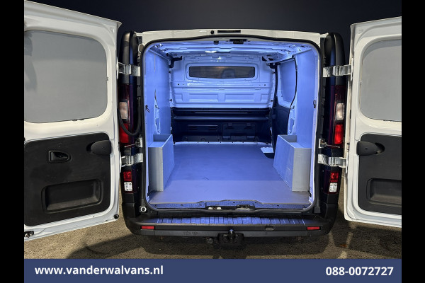 Renault Trafic 2.0 dCi 120pk L1H1 Euro6 Airco | LED | Navigatie | Cruisecontrol | Trekhaak | Omvormer Parkeersensoren, Bijrijdersbank