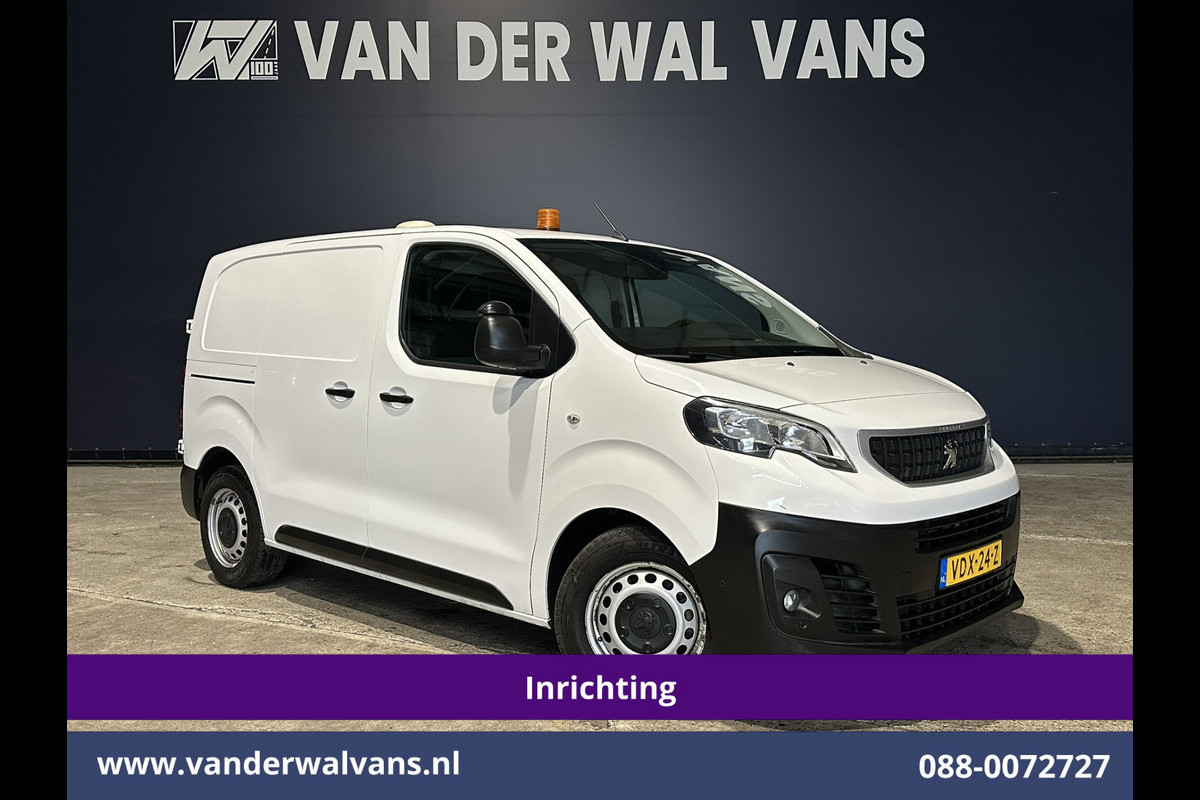 Peugeot Expert 2.0 BlueHDI 123pk L1H1 Inrichting Euro6 Airco | Apple Carplay | Android Auto | Omvormer Cruisecontrol, Trekhaak, Parkeersensoren, Bijrijdersbank